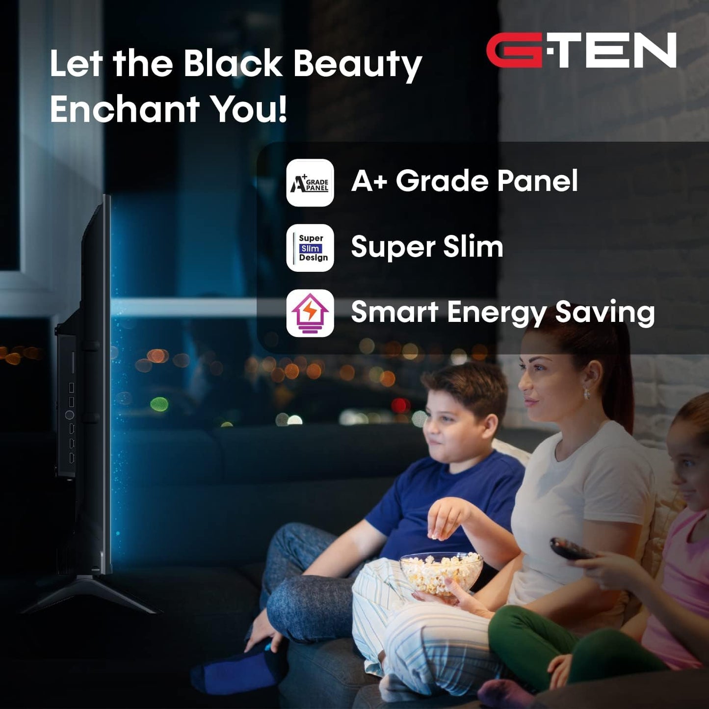GTEN 40 INCH FHD SMART TV A14