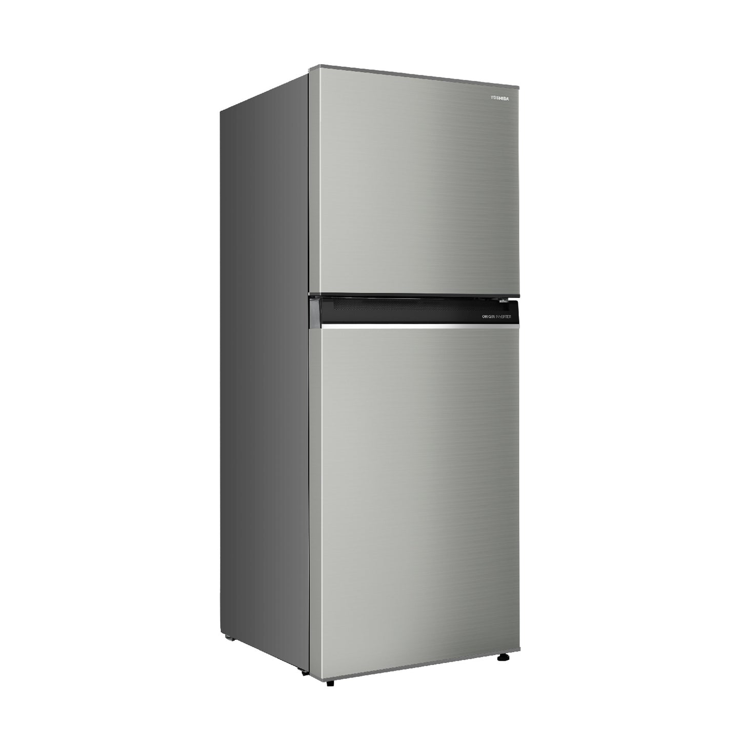 Toshiba 230L Double Door Refrigerator - Silver