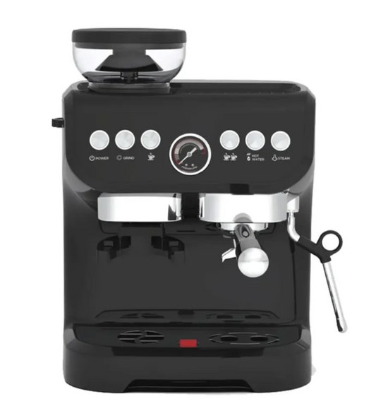 LePRESSO SEMI-AUTOMATIC ESPRESSO MACHINE WITH GRINDER