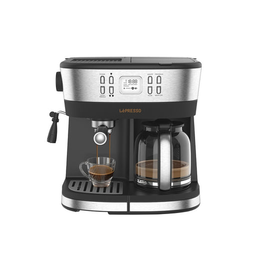 LePresso Dual Brew Drip Coffee & Espresso Machine
