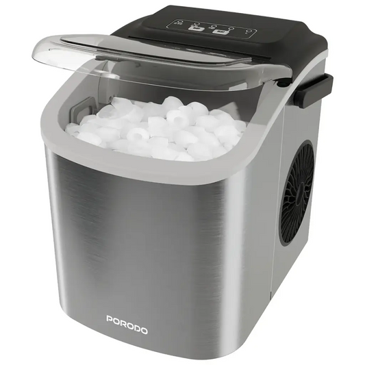 Porodo Lifestyle Instant Bullet Ice Maker - Silver