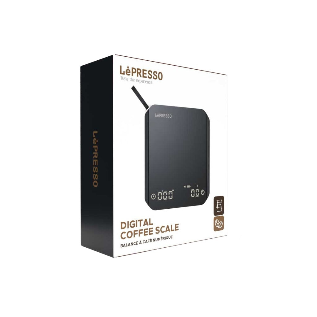 LePresso Digital Coffee Scale - LPMDCSTBK