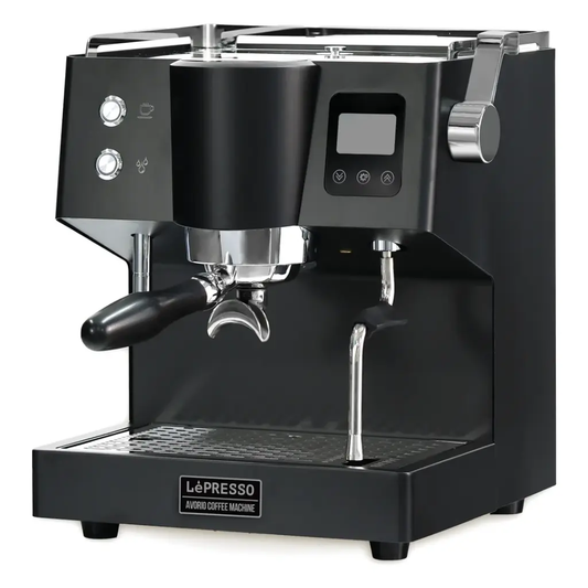 Lepresso Avorio Italian Pump Commercial Coffee Machine - LPCFFAD367BK
