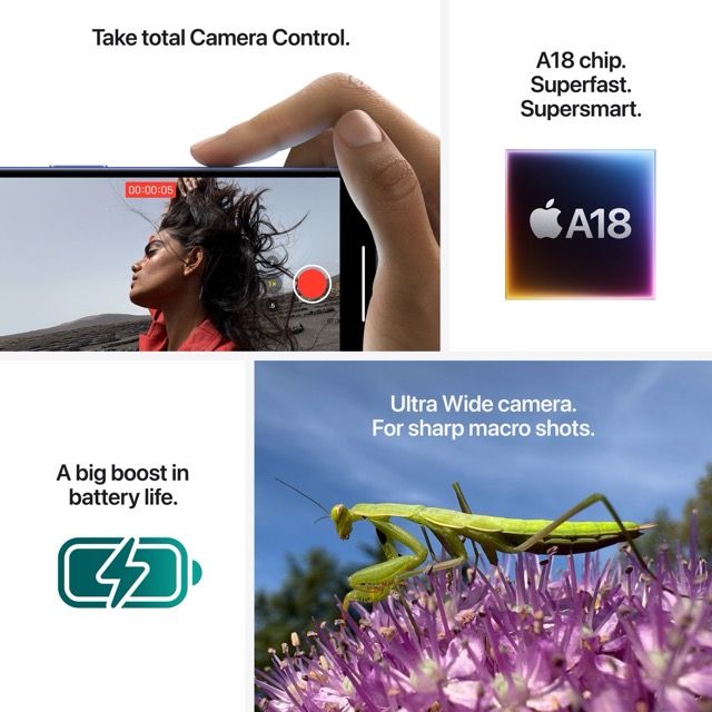 Apple iPhone 16 (128GB) - Middle East Version