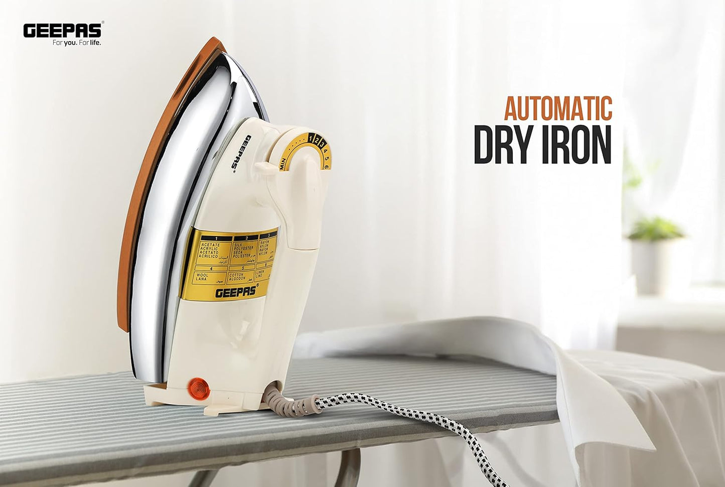 GEEPAS DRAY IRON