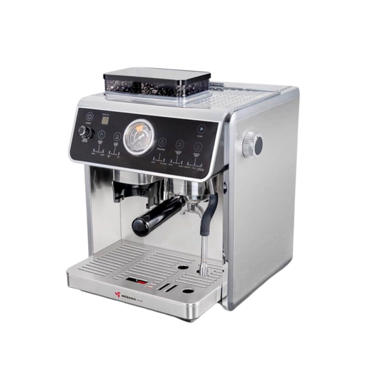 MEBASHI Coffee Machine-Dual Boiler with Coffee Grinder