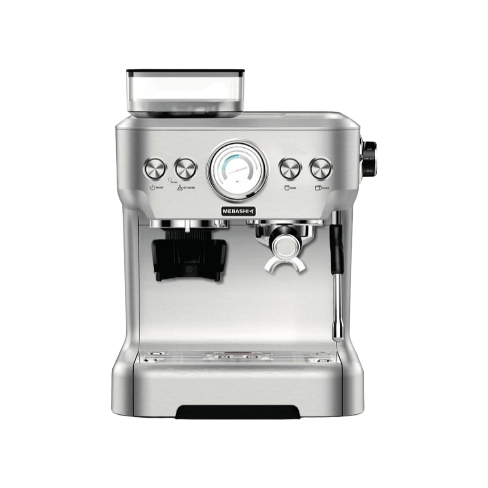 MEBASHI Coffee Machine-Dual Boiler with Coffee Grinder