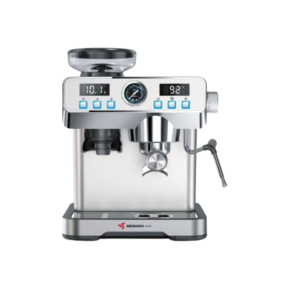 MEBASHI Commercial Coffee Machine w/ Coffee Grinder - ME-CCM2069SS