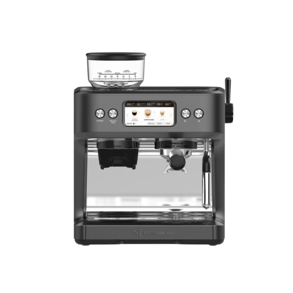 MEBASHI Commercial Coffee Machine with Grinder
