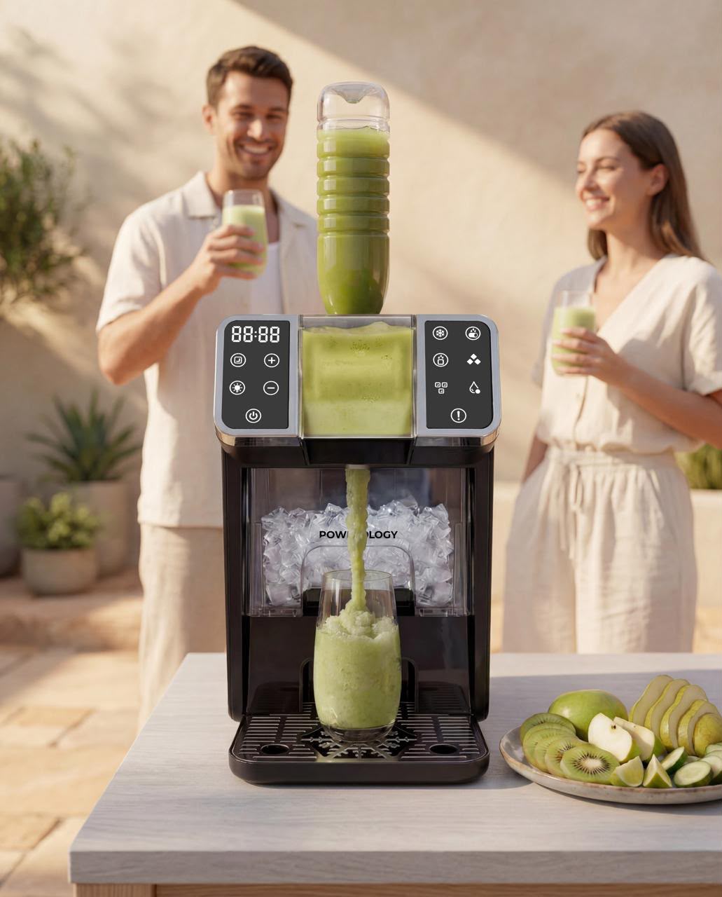 Powerology ALASKA 2-in-1 Ice & Snow Maker
