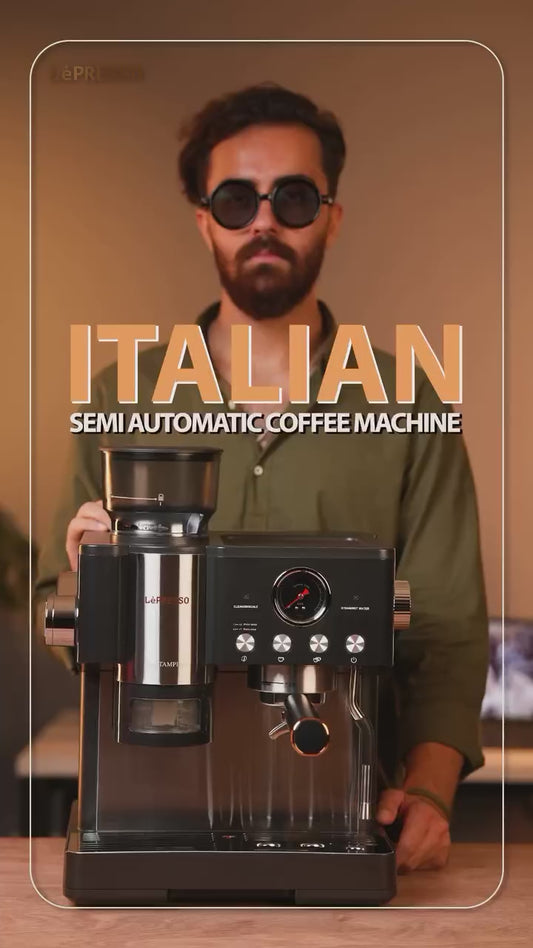 LePresso Maestro Semi-Automatic Coffee Machine
