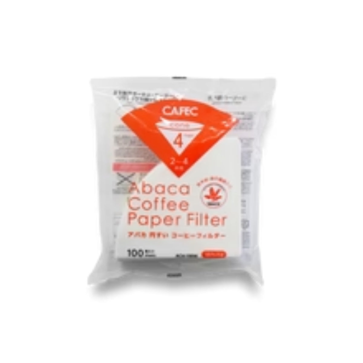 CAFEC Abaca Cup 4 Cone Paper Filter